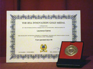 The IFIA Innovation Gold Medal Award